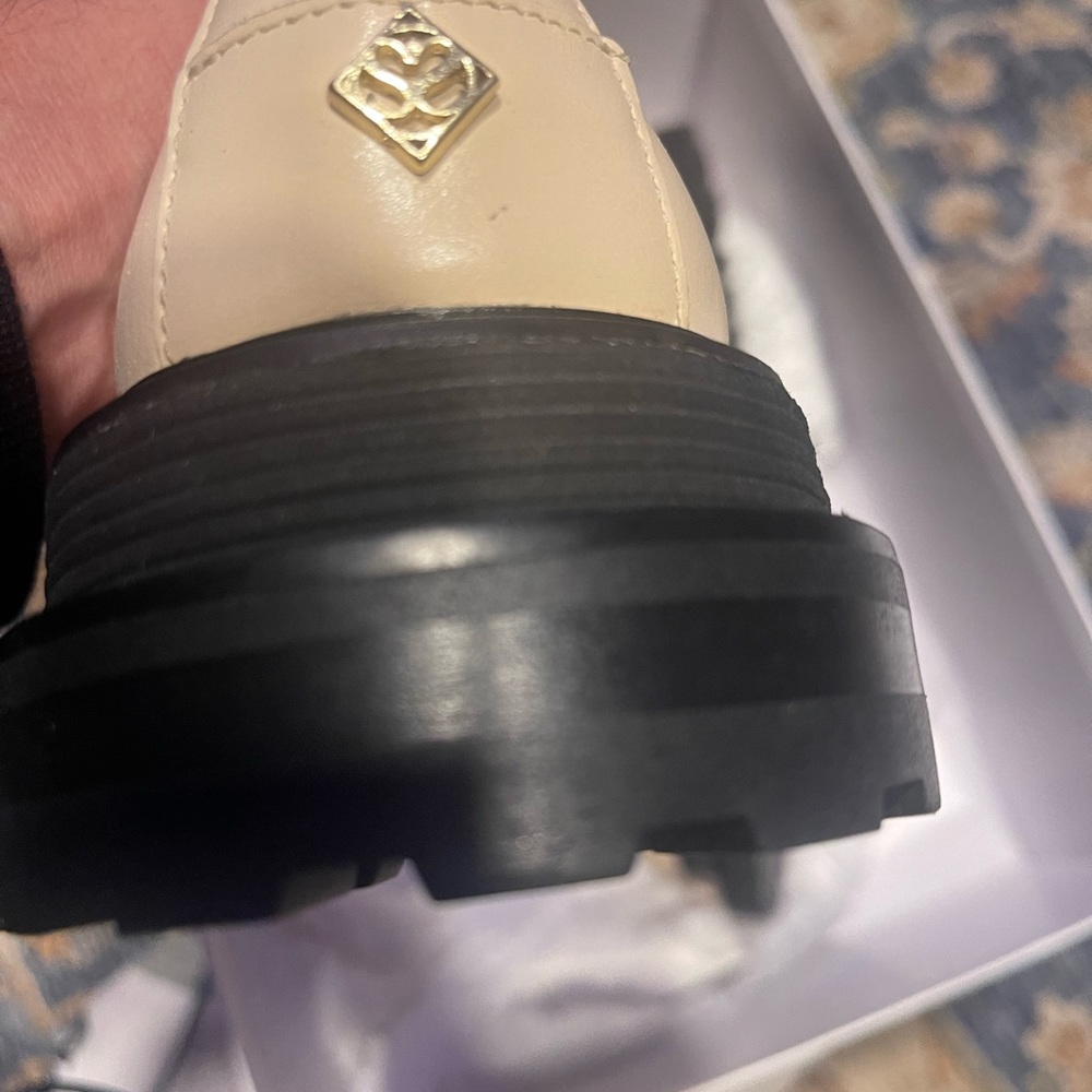 sandro Liam Lug Boots Stretch Sides Gold Trum -Color: Beige | Size EU 35 - Picture 6 of 6